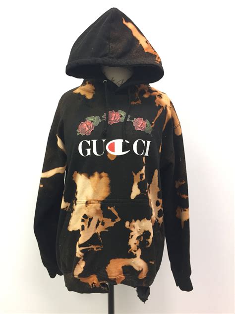 buy fake gucci hoodies|Gucci x champion hoodie real.